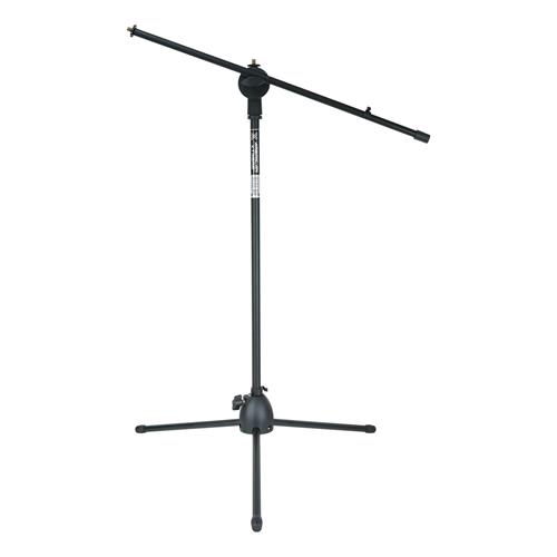 PEDESTAL PARA MICROFONO NEGRO CON BOOM
