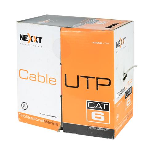 CABLE UTP X METRO CATEGORIA 6E GRIS - CLA