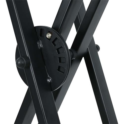 PEDESTAL PARA TECLADO DELUXE DOBLE BRAZO ALTURA AJUSTABLE