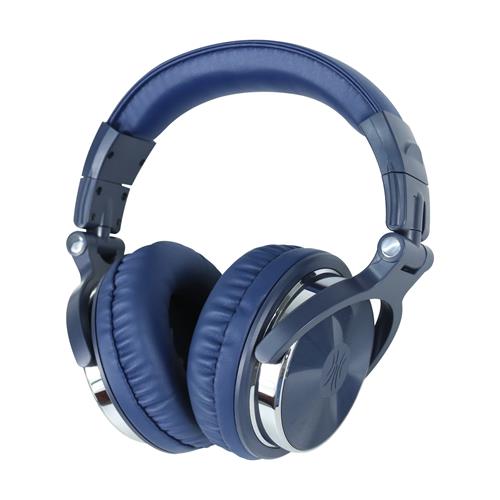 AUDIFONO PARA DJ ESTUDIO PROFESIONAL AZUL