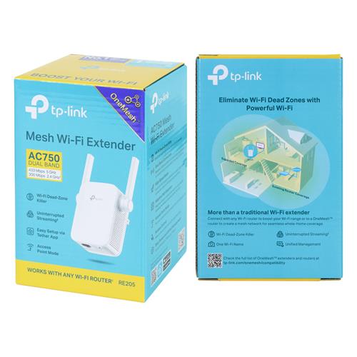 REPETIDOR WIFI EXTENSOR AC750 DUAL BAND 2 ANTENAS - CLA
