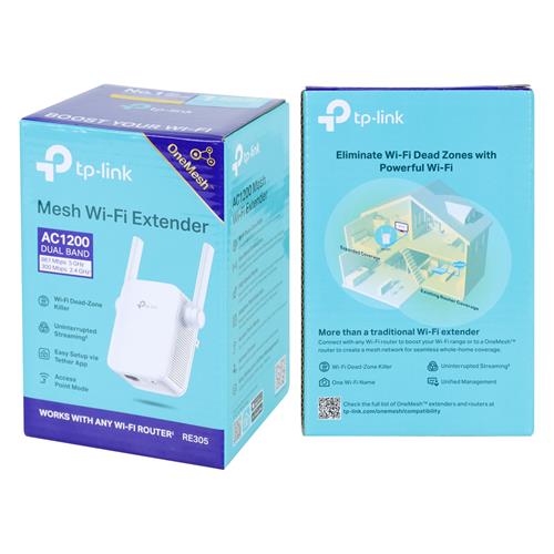REPETIDOR WIFI EXTENSOR AC1200 DUAL BAND 2 ANTENAS - CLA