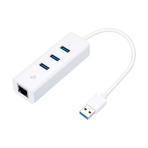 ADAPTADOR USB A LAN (RJ-45 GIGABIT) + 3 USB 3.0 - CLA