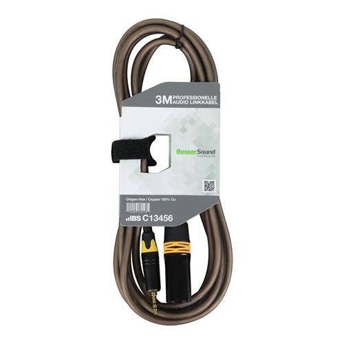 CABLE DE AUDIO 1 PLUG 3.5 ST X 1 PLUG CANON 3MT - CLA