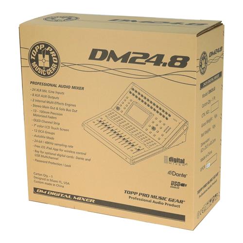 CONSOLA DIGITAL DM-SERIE 24 CANALES