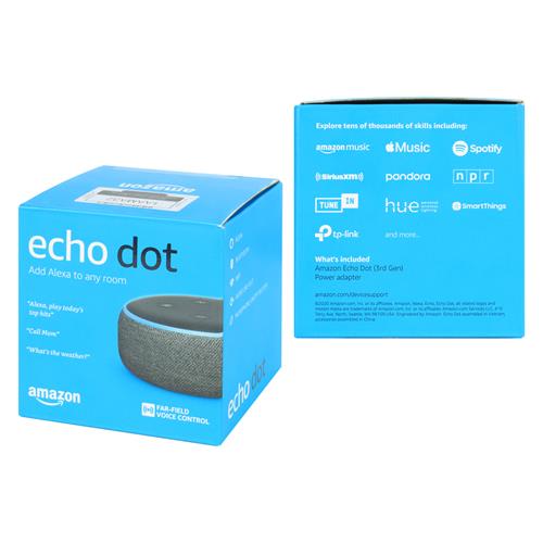 Reproductor Multimedia Echo Dot Inteligente Con Alexa - Charcoal