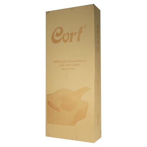 GUITARRA ELECTROACUSTICA GOLD NATURAL CON ESTUCHE DELUXE