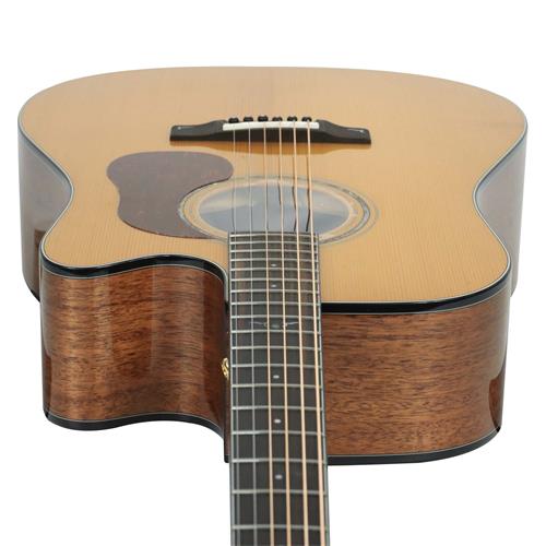 GUITARRA ELECTROACUSTICA GOLD NATURAL CON ESTUCHE DELUXE