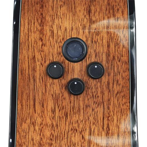GUITARRA ELECTROACUSTICA GOLD NATURAL CON ESTUCHE DELUXE
