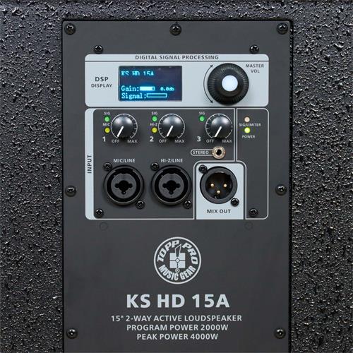 CAJA ACTIVA KS HD-SERIE CON DSP 15 4000W