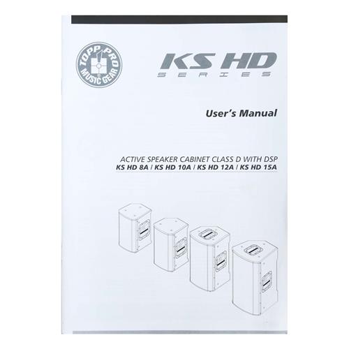 CAJA ACTIVA KS HD-SERIE CON DSP 15 4000W