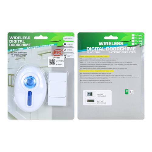 TIMBRE INALAMBRICO 100MT