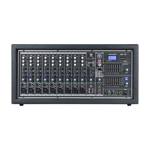 AMPLIFICADOR TIPO CONSOLA 1000W 14CH - DESC