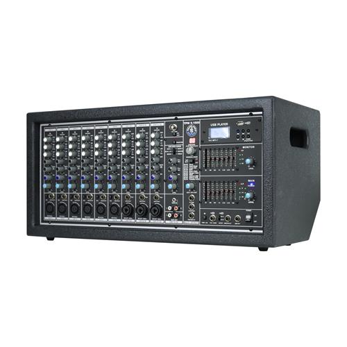 AMPLIFICADOR TIPO CONSOLA 1000W 14CH - DESC