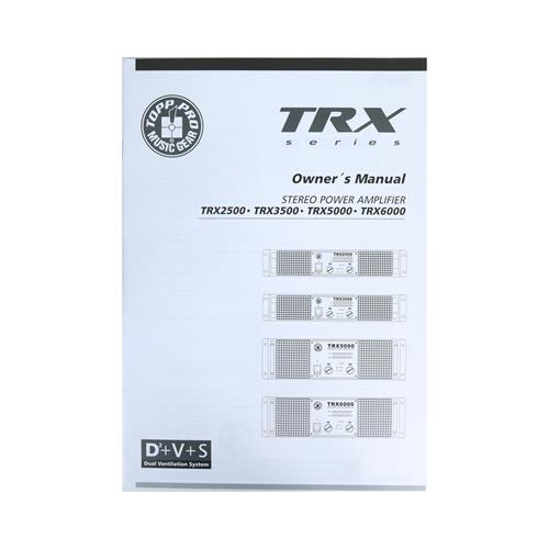 POTENCIA DE AUDIO TRX-SERIE 2500W - DESC