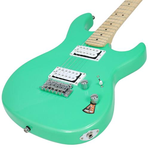 GUITARRA ELECTRICA G ALNICO V H-H VERDE METALICO