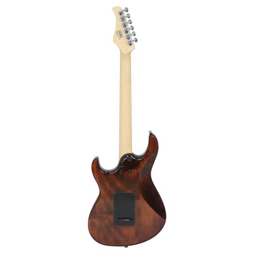 GUITARRA ELECTRICA G CON MICROFONO VOICED TONE PURPURA CAMALEONICO TRANS
