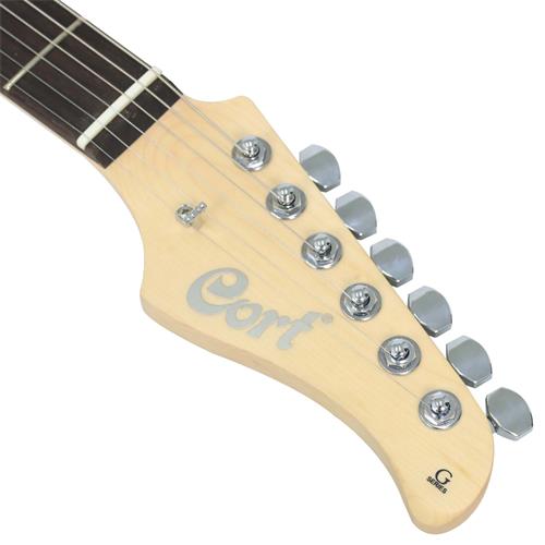 GUITARRA ELECTRICA G CON MICROFONO VOICED TONE PURPURA CAMALEONICO TRANS