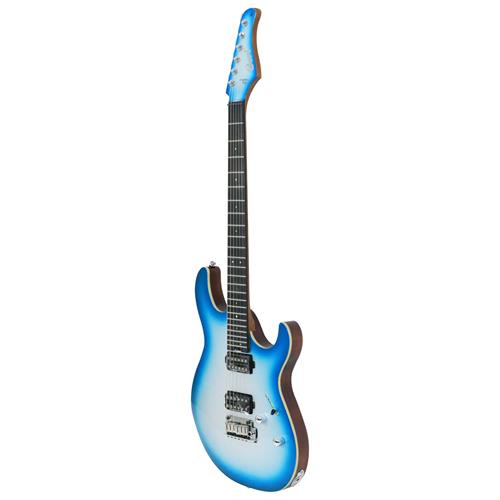 GUITARRA ELECTRICA G CON MICROFONO SEYMOUR DUNCAN HIELO POLAR METALICO