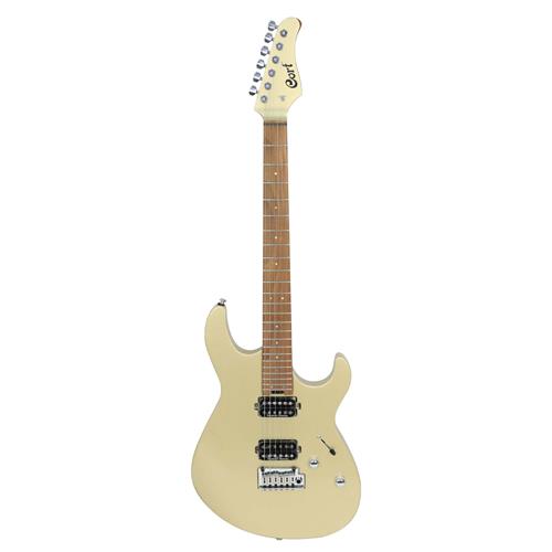 GUITARRA ELECTRICA G CON MICROFONO SEYMOUR DUNCAN DORADO METALICO