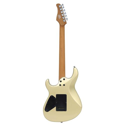 GUITARRA ELECTRICA G CON MICROFONO SEYMOUR DUNCAN DORADO METALICO