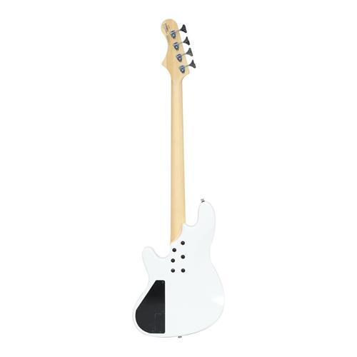 BAJO ELECTRICO 4 CUERDAS ELRICK NJS BLANCO CON ESTUCHE