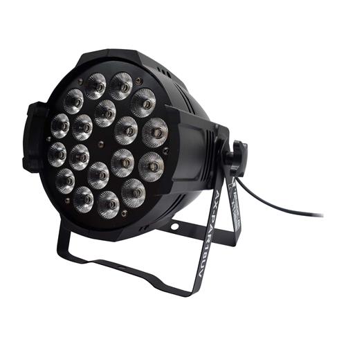 LUZ LED PAR 18x12W/6 EN 1 RGBWA+UV - DESC