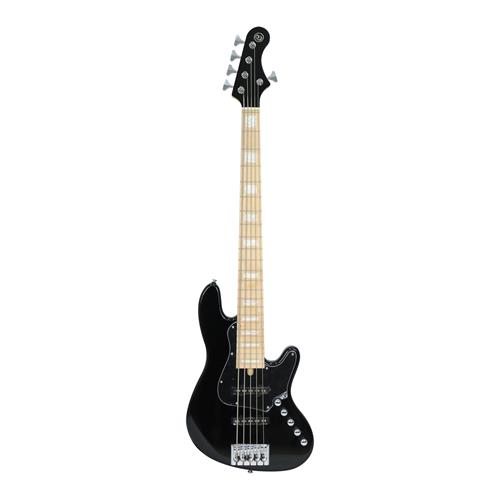 BAJO ELECTRICO 5 CUERDAS ELRICK NJS NEGRO CON ESTUCHE