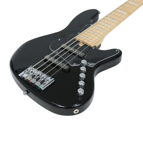BAJO ELECTRICO 5 CUERDAS ELRICK NJS NEGRO CON ESTUCHE