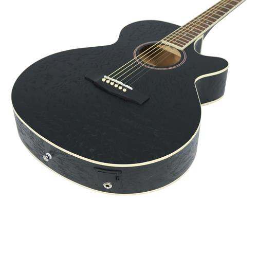 GUITARRA ELECTROACUSTICA SFX NEGRO OPEN PORE
