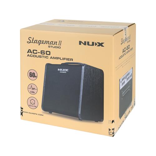 AMPLIFICADOR PARA GUITARRA ACUSTICA 60W 1X6.5 STAGEMAN 2