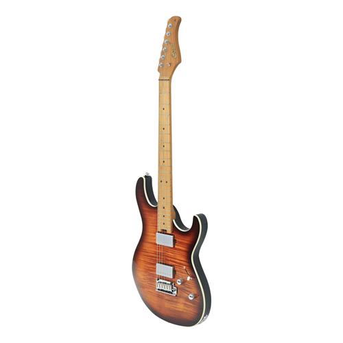 GUITARRA ELECTRICA G MICROFONO VOICED TONE VTH-77 COLOR VIOLIN ANTIGUO - DESC
