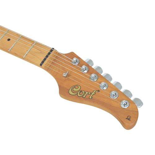 GUITARRA ELECTRICA G MICROFONO VOICED TONE VTH-77 COLOR VIOLIN ANTIGUO - DESC