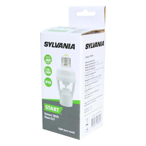 SENSOR DE MOVIMIENTO 360° C/BOQUILLA E27 120V - CLA