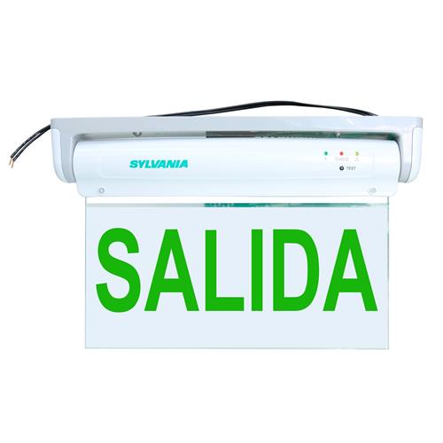 LETRERO SALIDA LED VERDE - CLA