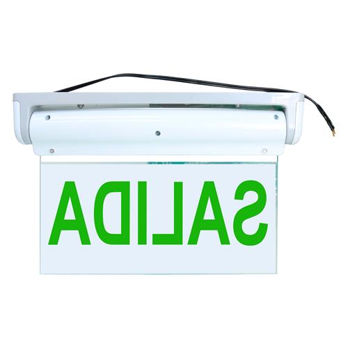 LETRERO SALIDA LED VERDE - CLA