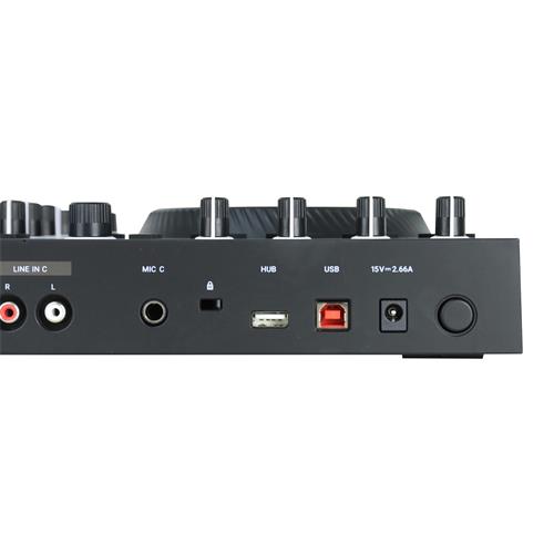 CONTROLADOR DJ 4 CANALES CON DISPLAY - DESC