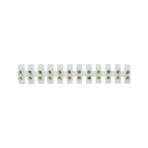 BORNERA ELECTRICA 10AMP BLANCO 14-16 - CLA