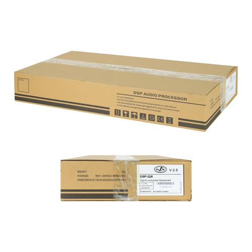 PROCESADOR DE AUDIO ESPANOL 2-IN 6-OUT - DESC