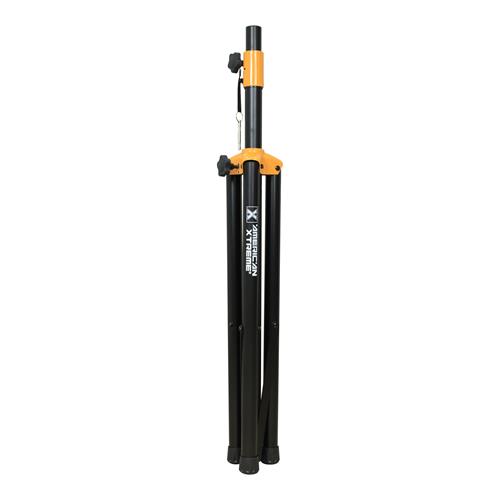 PEDESTAL PARA CAJA METALICO NEGRO/AMARILLO