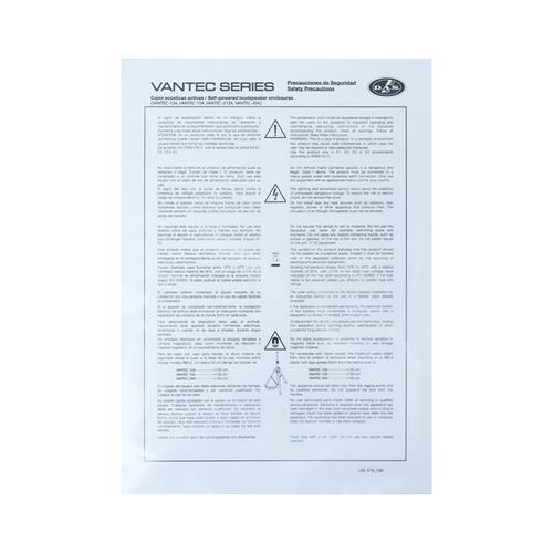 CAJA ACTIVA VANTEC-SERIE 12 PULG. 1500W - DESC