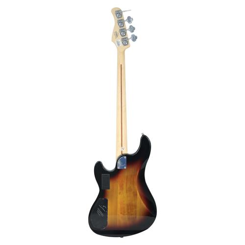 BAJO ELECTRICO 4 CUERDAS GB ACTIVO CON MICROFONO JAZZ COLOR 3TS - DESC
