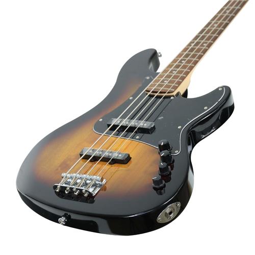 BAJO ELECTRICO 4 CUERDAS GB ACTIVO CON MICROFONO JAZZ COLOR 3TS - DESC