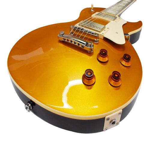 GUITARRA ELECTRICA CR DORADO TOP - DESC
