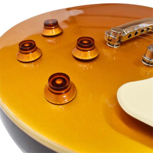 GUITARRA ELECTRICA CR DORADO TOP - DESC