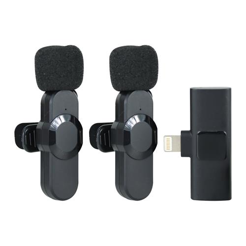 MICROFONO SOLAPA INALAMBRICO DOBLE TIPO C - CLA