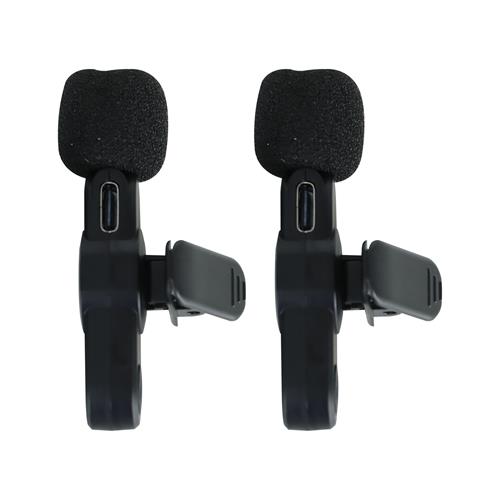 MICROFONO SOLAPA INALAMBRICO DOBLE TIPO C - CLA