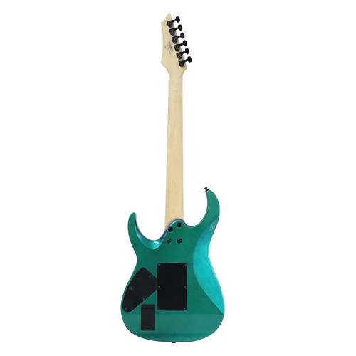GUITARRA ELECTRICA X CON MICROFONO EMG PURPURA CAMALEONICO - DESC