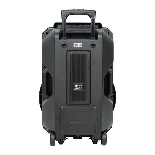 CAJA AMPLIFICADA  PORTATIL 15 40000W CON LED - DESC