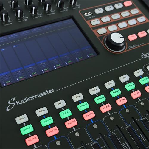 CONSOLA DIGITAL 16+4 CANALES MULTITRACK